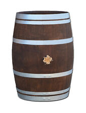 Botte in legno, botte, tavolo alto, botte in rovere, botte per vino, barrique 225 L color palissandro