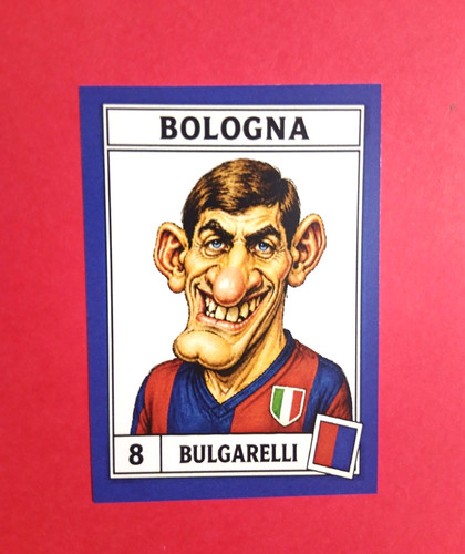 Figurina caricatura calciatori - caricatura,