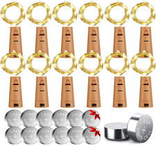 12 Luci per Bottiglie X 2M X