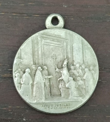 Medaglia giubileo 1925 papa - medaglia,