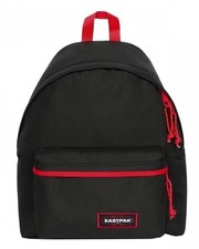  EastPak Zaino Backpack Nero Rosso poliestere padded pakr impermeabile Unisex 