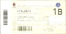 Biglietto stadio Serie A Milan