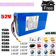 Batteria Li-ion 52V 14S7P con