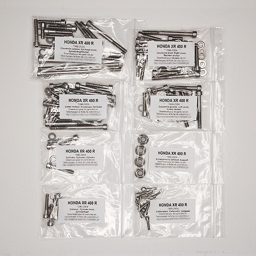 Honda 400 1996 2004 kit - 400, 1996-2004