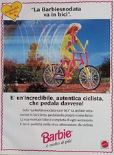 Pubblicità Advertising Italian Clipping 1994 BARBIE Barbiesnodata va in bici