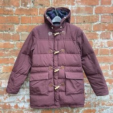 Penfield Keswick piumino giacca donna media bordeaux con cappuccio toggle coat 
