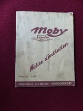 notice entretien MOBY scooter MOTOCONFORT 125 type sv - svh  motobecane en COPY