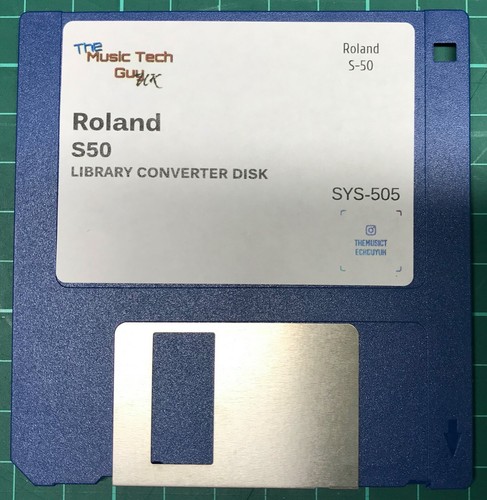 Roland library converter - s-50,