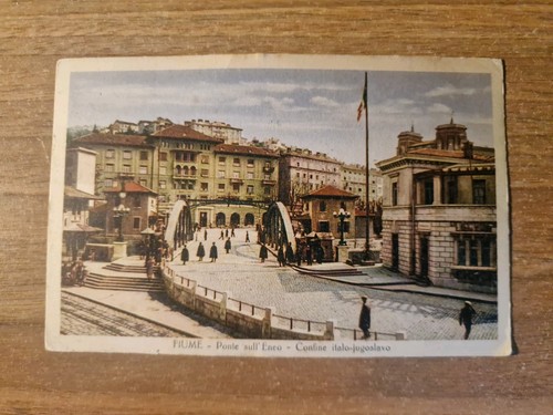 Sl1028 cartolina fiume - sl1028., ponte