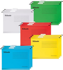 , 15 Pezzi Cartelle Sospese A4