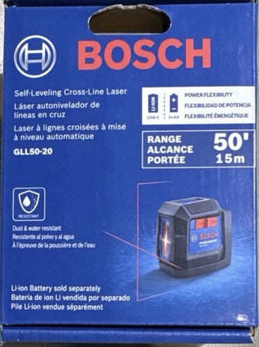 Livella laser bosch - 50, piedi