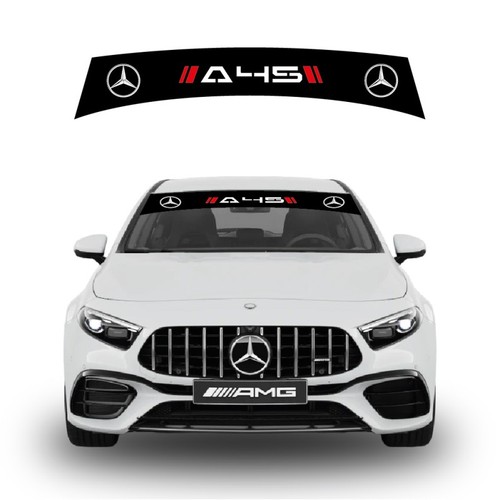 Adesivi parabrezza a45 black - parabrezza,
