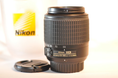 Nikon nikkor 55 200mm - dx, af-s