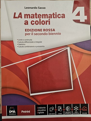 Matematica colori vol 4 - vol,