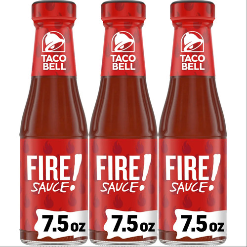 Taco bell fire sauce - sauce, 3