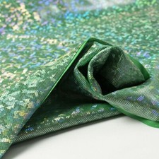 Tessuto lycra reflex verde