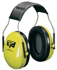 3M Peltor kid protezione dell'udito a capsula H510, verde fluo/nero