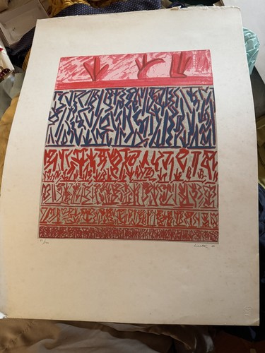 Litografia riccardo licata - litografia,