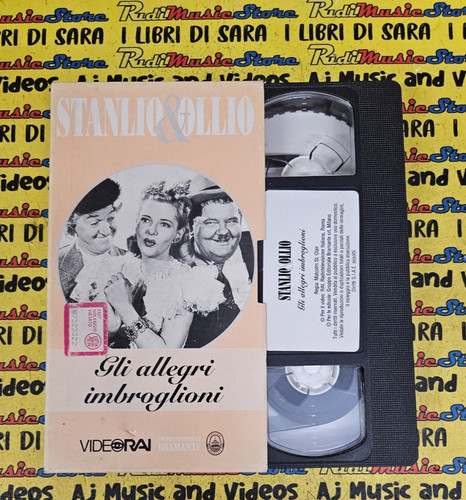 Vhs cartonata stanlio ollio - vhs,