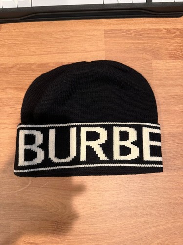 Berretto burberry logo - berretto,