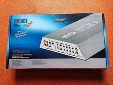 Old School Impact Stealth 4 ab class amplifier Rare car audio Vintage NIB NOS