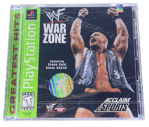 Playstation wwf war zone - wwf,