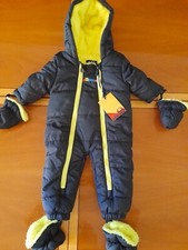 Giubbotto Tuta Neonato Black