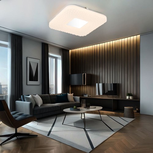 Led soffitto lampada cromo - soffitto,