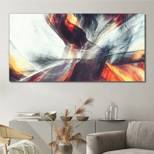 Quadro stampa tela - su, linee