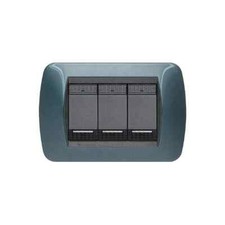 PLACCA BTICINO LIVING METALLO