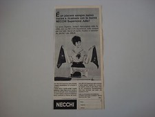 advertising Pubblicità 1961 MACCHINA PER CUCIRE NECCHI SUPERNOVA JULIA