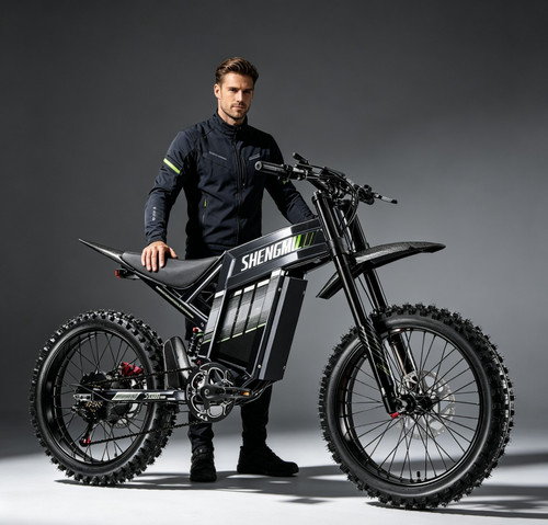 Mountain bike elettrica - , long