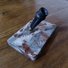 Calamaio base in marmo Vintage Anni 70