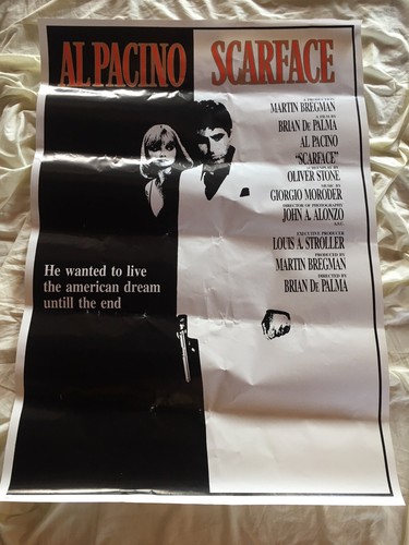 Scarface pacino poster - al,