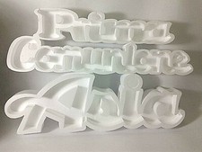 2 PORTA CONFETTI  SCRITTA