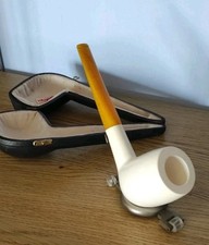 Pipa Brebbia Vintage Schiuma Mare Ambra NON FUMATA UNSMOKED Pipa Pfeife pipe 烟斗 