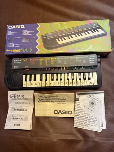 Casio songbank electric - songbank,