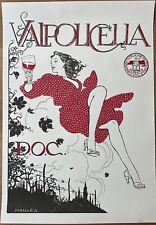 Milo Manara - Poster Pubblicitario - Valpolicella DOC - BID NOW ! OFFRI ORA