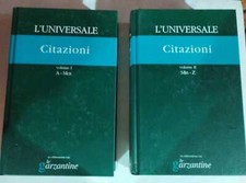 L'Universale. La Grande Enciclopedia Tematica 21-22 Citazioni Volume I II