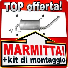 Silenziatore Posteriore per