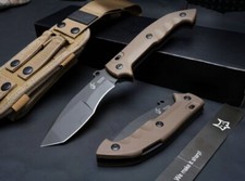 Coltello Pieghevole 12" Nuovo Grande Lama N690 Sopravvivenza Nylon Fibra di Vetro Manico VTF500