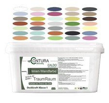 Pittura murale Contura 35 colori pittura soffitto premium opacità classe 1 vernice per interni