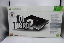 Console / Giradischi e Mixer DJ HERO 1 + DJ HERO 2 Xbox 360 Con Scatola