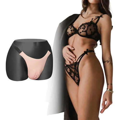 Pantaloncini vagina finta