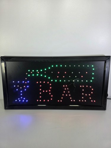 Insegna luminosa led bar con - luminosa,