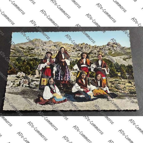 Cartolina costumi sardi - cartolina,