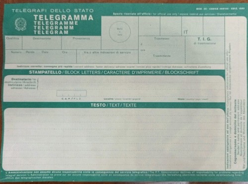 Telegrafi dello stato - dello,