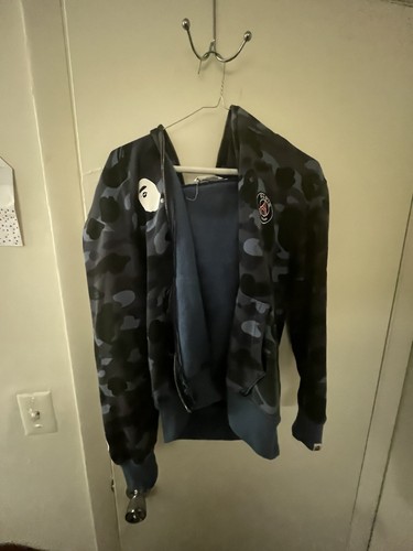 Giacca mimetica blu - , bape
