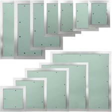 Botola ispezione cartongesso parete controsoffitto varie misure AKIFIX Alluminio