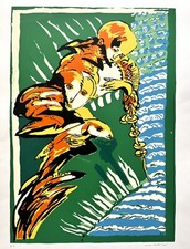 Remo Brindisi - Litografia